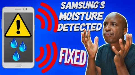 samsung vochtmeter defect|remove moisture detected notification samsung.